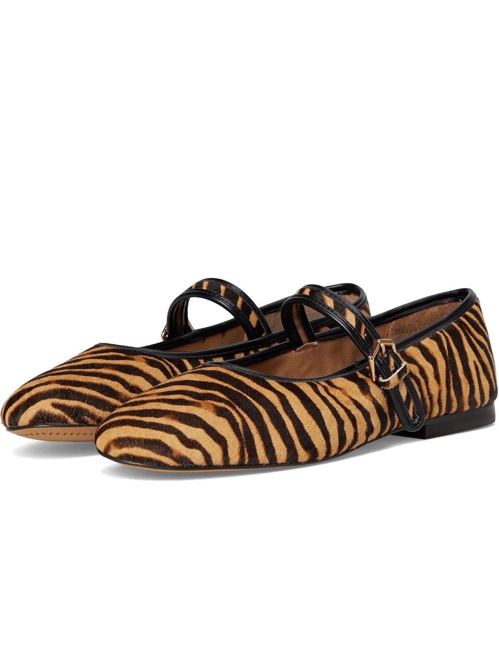 Dolce Vita Tiger Print Mary Jane Flats Size 8.5 - Picture 3 of 3